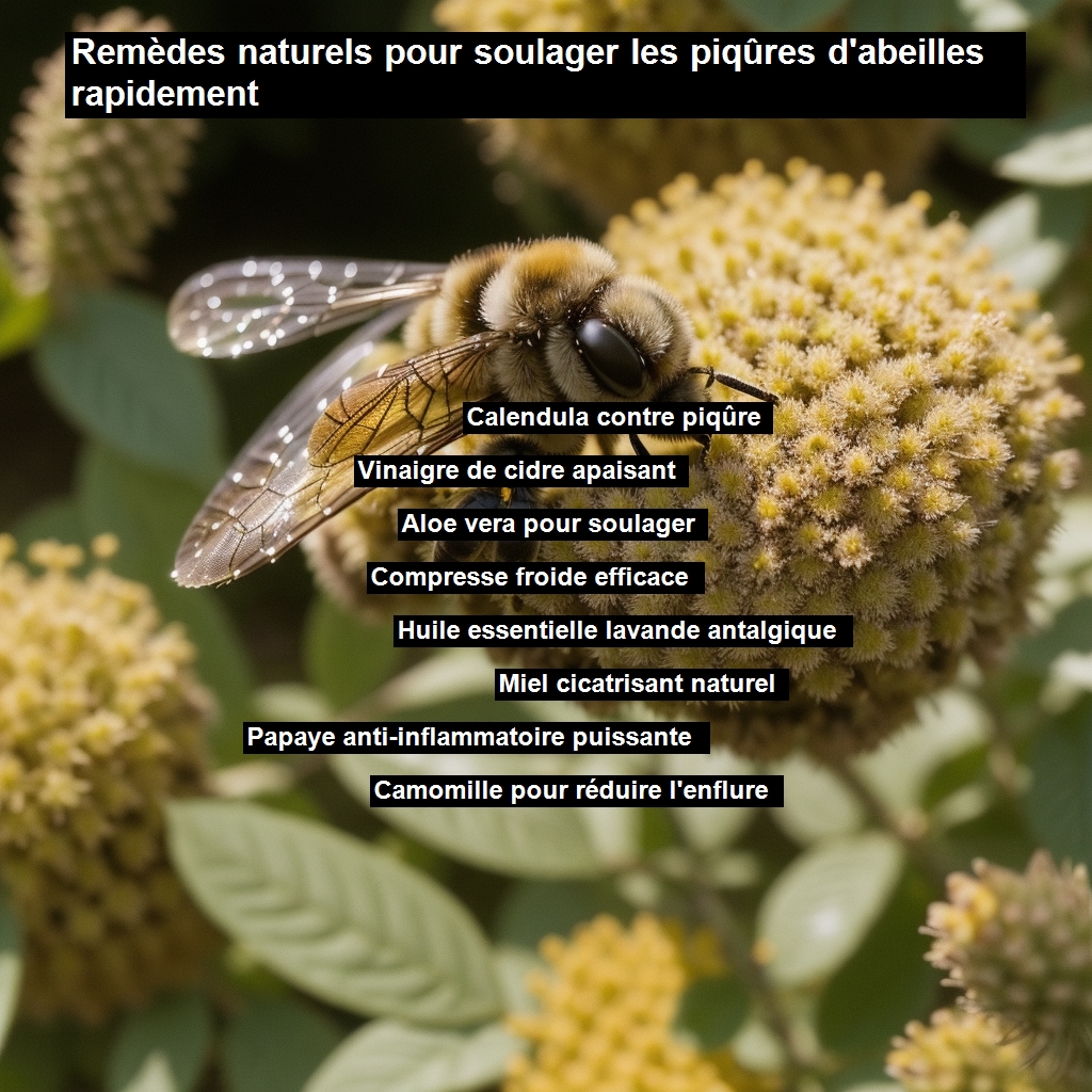 Soulager une piqûre d abeille Texereau Apiculture